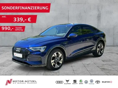 Gebraucht Audi e-tron Sportback Advanced 300 kW (408 PS) 2022 Navarrablau metallic SUV