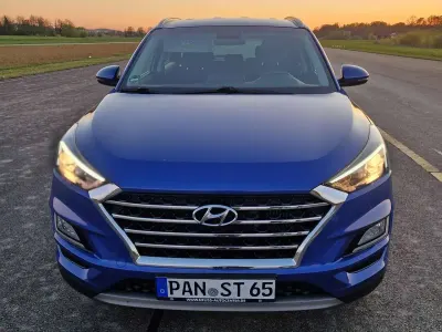 Gebraucht Hyundai Tucson Trend 177 PS (130 kW) 2019 Blau SUV
