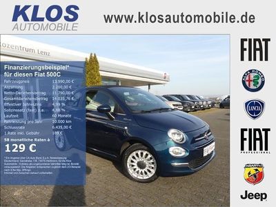 Gebraucht Fiat 500C Dolcevita 71 PS (52 kW) 2021 Dunkelblau Cabrio