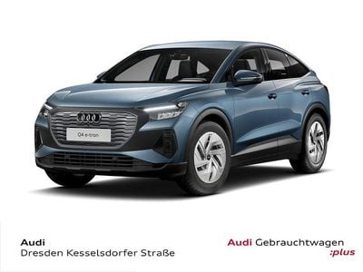 Gebraucht Audi Q4 Sportback e-tron Ambiente 150 kW (204 PS) 2025 Geysirblau metallic SUV