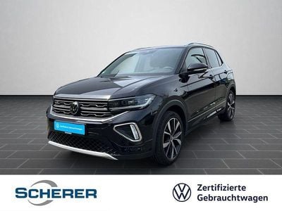 Brugt VW T-Cross R-line 150 HK (110 kW) 2024 Sort SUV