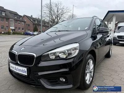 Gebraucht BMW 218 Gran Tourer Advantage 136 PS (100 kW) 2016 Schwarz Van / Kleinbus