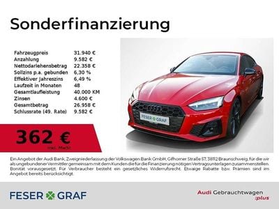 Tangorot metallic Gebraucht 2022 Audi A5 Sportback Ambiente Kleinwagen | 31.940 € (Guter Preis)
