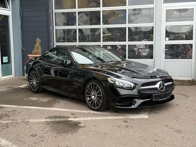 Gebraucht Mercedes SL500 AMG line 455 PS (334 kW) 2018 Schwarz Cabrio