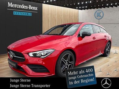 Rot Gebraucht 2019 Mercedes CLA220 Shooting Brake AMG Kombi | 22.330 € (Fairer Preis)