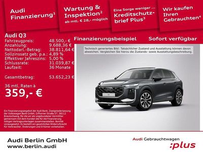 Gebraucht Audi Q3 Ambiente 150 PS (110 kW) 2025 Daytonagrau perleffekt SUV