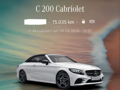 Gebraucht Mercedes C200 AMG 184 PS (135 kW) 2018 Weiß Cabrio
