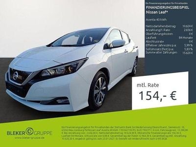 Arctic solid white Gebraucht 2021 Nissan Leaf Acenta Kleinwagen | 13.280 € (Guter Preis)
