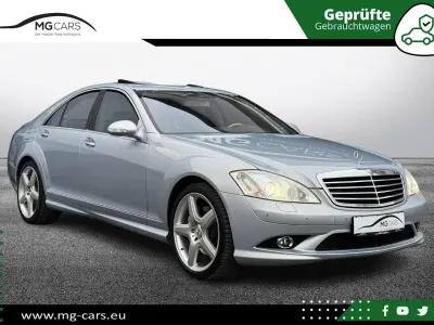 Gebraucht Mercedes S500 AMG line 387 PS (284 kW) 2008 Blau Limousine