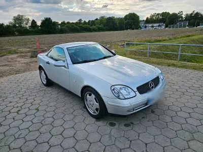 Gebraucht Mercedes SLK200 136 PS (100 kW) 1998 Silber Cabrio