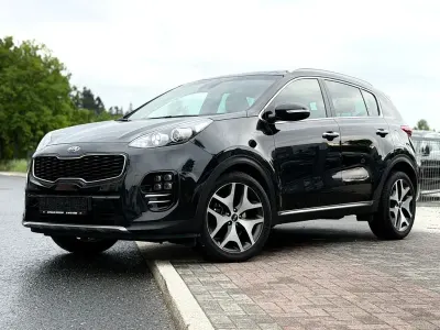 Brugt Kia Sportage GT-Line 177 HK (130 kW) 2017 Sort SUV