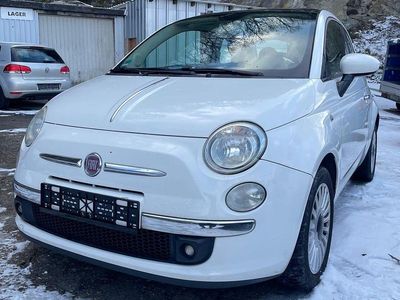 Gebraucht Fiat 500 Lounge 69 PS (50 kW) 2008 Weiß Kleinwagen