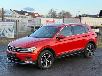 Gebraucht VW Tiguan Highline 190 PS (139 kW) 2017 Orange SUV