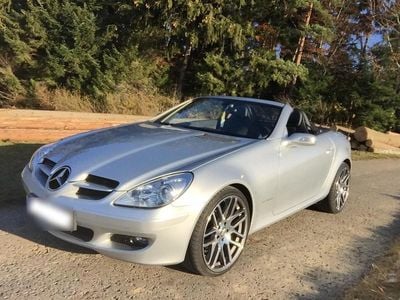 Gebraucht Mercedes SLK200 163 PS (119 kW) 2006 Silber Cabrio
