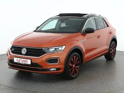 Gebraucht VW T-Roc R-line 150 PS (110 kW) 2019 Orange SUV