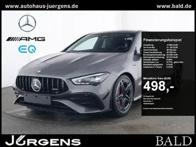 Gebraucht Mercedes CLA35 AMG AMG 306 PS (225 kW) 2024 Grau metalliclack mountaingrau Coupé