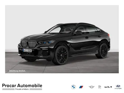 Begagnad BMW X6 M50 M Sport 530 HK (389 kW) 2023 Svart SUV