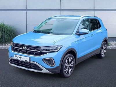 Gebraucht VW T-Cross Style 116 PS (85 kW) 2024 Clear blue metallic SUV