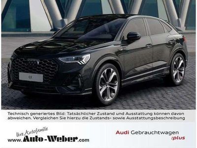 Schwarz Gebraucht 2024 Audi Q3 Sportback S-Line SUV | 46.870 € (Etwas zu teuer)