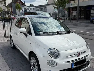 Gebraucht Fiat 500 Lounge 69 PS (50 kW) 2015 Weiß Limousine