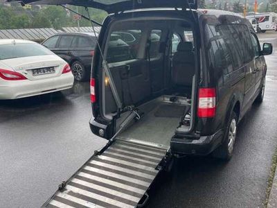 gebraucht VW Caddy Maxi 1.9 TDI Behindertenumbau Rollstuhl Rampe