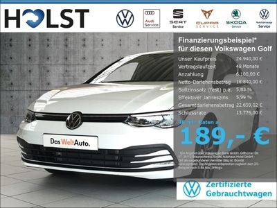 gebraucht VW Golf VIII VIII 1.5TSI Active, Navi LED ACC