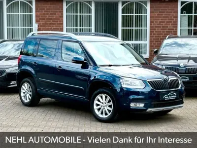Używany Skoda Yeti 125 KM (91 kW) 2017 Niebieski SUV