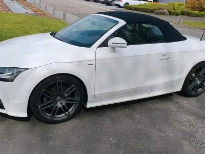 Gebraucht Audi TT Roadster S-Line 160 PS (117 kW) 2013 Weiß Cabrio