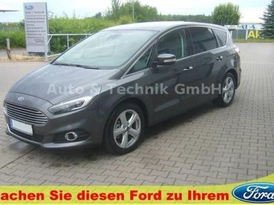 Gebraucht Ford S-MAX Titanium 150 PS (110 kW) 2016 Grau metallic Van / Kleinbus