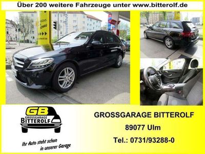 gebraucht Mercedes C200 C 200D 9G Tronic Navi/Distr/LED/RFK