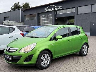Gebraucht Opel Corsa Edition 87 PS (63 kW) 2012 Apfelgruen p2 Kleinwagen
