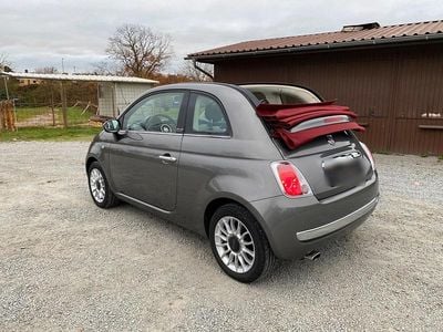 Usata Fiat 500C 69 CV (50 kW) 2011 Grigio Cabrio