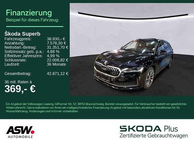 Second-hand Skoda Superb LAURIN & KLEMENT 150 CP (110 kW) 2024 Negru Break