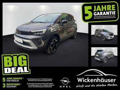 Gebraucht Opel Crossland X GS Line 131 PS (96 kW) 2021 Mondstein grau/e:vulkan grau (metallic) SUV