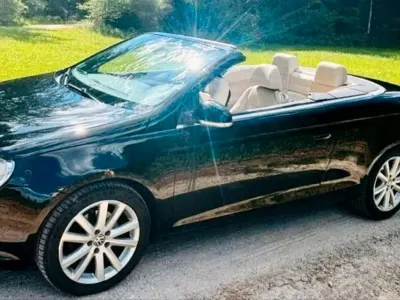 Gebraucht VW Eos 116 PS (85 kW) 2009 Schwarz Cabrio