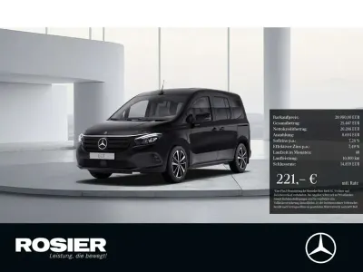 Brugt Mercedes EQT200 Progressive 89 kW (122 HK) 2024 Sort MPV
