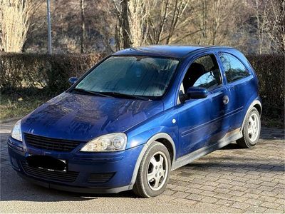 Blau Gebraucht 2005 Opel Corsa Kleinwagen | 650 € (Guter Preis)