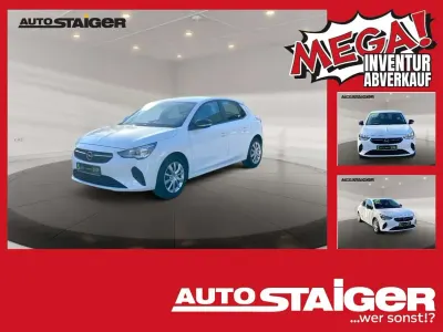 Gebraucht Opel Corsa Edition 75 PS (55 kW) 2023 Jade weiss/arktis weiss Kleinwagen