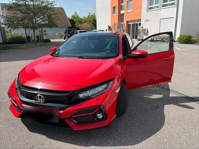 Second-hand Honda Civic Sport Plus 182 CP (133 kW) 2021 Roșu Berlinǎ