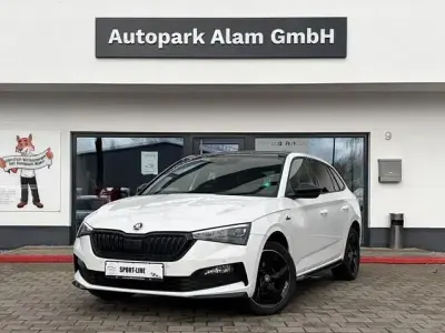 Usata Skoda Scala Monte Carlo 110 CV (80 kW) 2022 Bianco Utilitaria