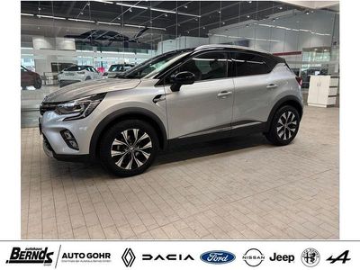 Gebraucht Renault Captur Techno 140 PS (102 kW) 2023 Stahlgrau metallic/dach in blackpearl (metallic) SUV