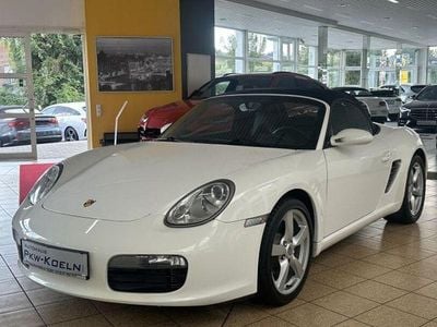 Carraraweiß (metallic) Gebraucht 2009 Porsche Boxster Cabrio | 29.999 € (Fairer Preis)