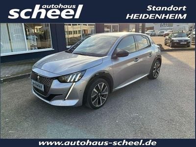 Gebraucht Peugeot e-208 GT 100 kW (136 PS) 2021 Met. artense grau (metallic) Kleinwagen