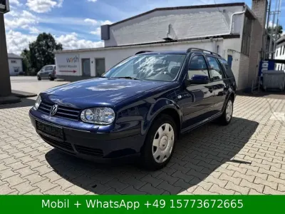 Gebraucht VW Golf IV Basis 105 PS (77 kW) 2001 Blau Kombi