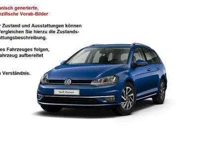 Gebraucht VW Golf VII Comfortline 116 PS (85 kW) 2018 Blau Kombi