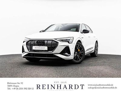 Gebraucht Audi e-tron Sportback Black Edition 300 kW (408 PS) 2022 Gletscherweiß metallic SUV