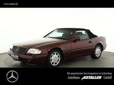 Gebraucht Mercedes SL320 231 PS (169 kW) 1995 Rot rubin Cabrio
