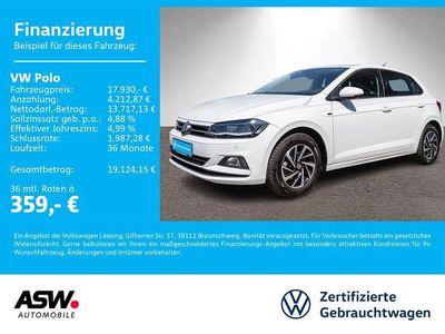 Begagnad VW Polo Join 116 HK (85 kW) 2019 Vit Halvkombi
