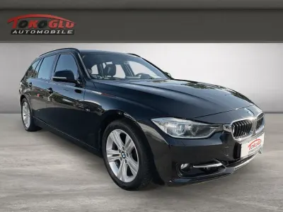 Gebraucht BMW 316 Sport Line 136 PS (100 kW) 2013 Schwarz Kombi