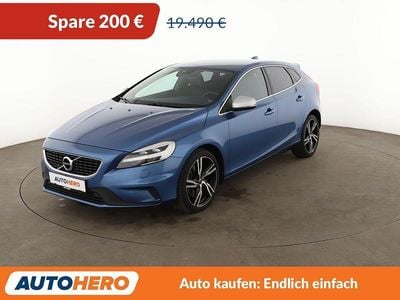 Gebraucht Volvo V40 R-Design 190 PS (139 kW) 2018 Blau Kombi